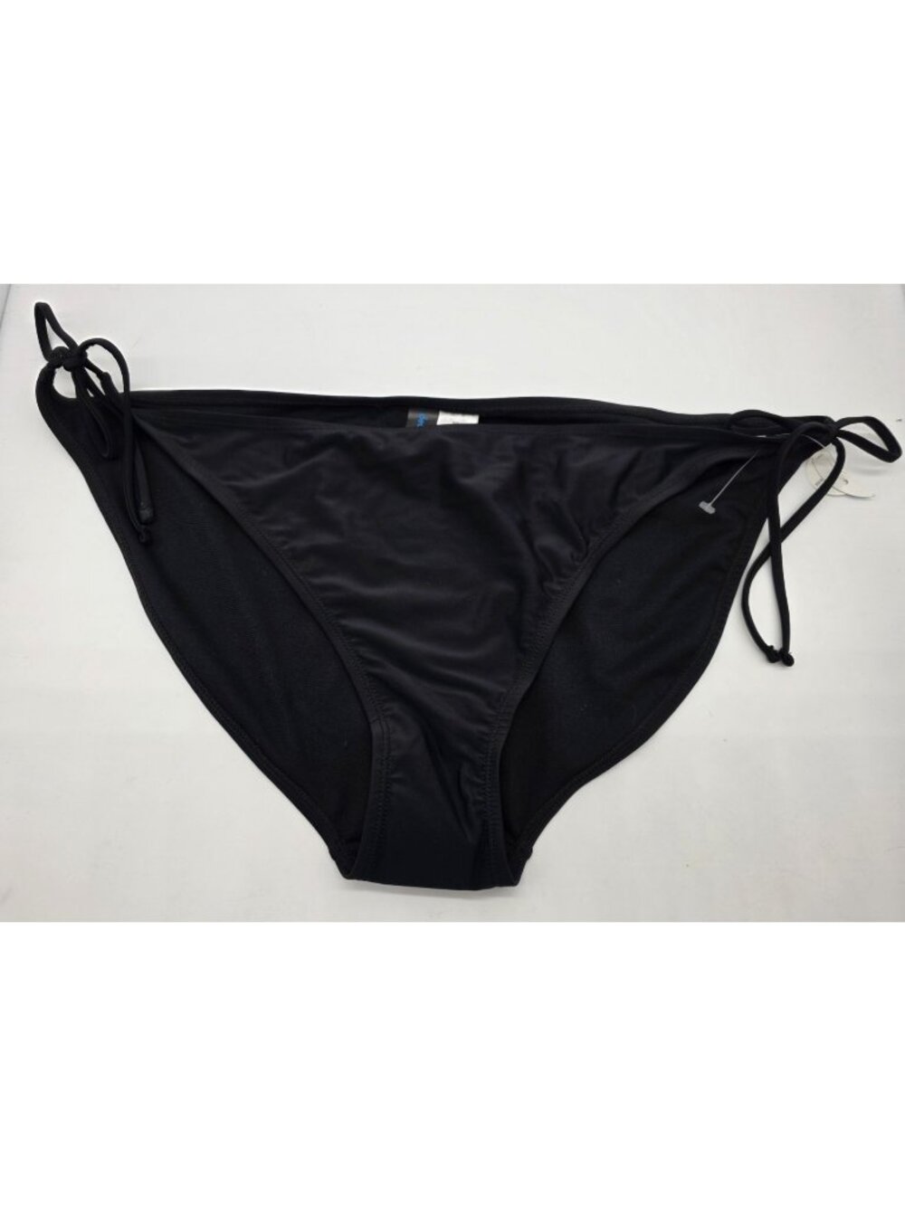 Decree Women's Bikini Bottom Size XXL Black Side Ties Swimsuit Swim